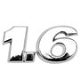 Emblema 1.6 Cromado Linha VW Gol Voyage Saveiro G5 G6 G7 G8 2009 a 2023