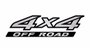 Emblema 4x4 OFF Road Frontier 2008 a 2016