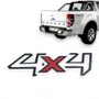 Emblema 4x4 Preto Ranger 2013 a 2016