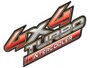 Emblema 4x4 Turbo Intercooler Hilux 2005 a 2015  
