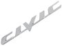 Emblema Civic Cromado 2007 a 2011