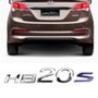 Emblema HB20S Hb20s 2014 a 2019 Cromado