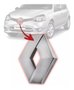 Emblema Logo Marca da Grade Clio kangoo 2013 a 2019 