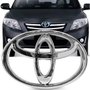 Emblema Logo Marca da Grade Linha Toyota Corolla  2003 a 2008
