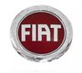 Emblema Logo Marca Fiat Redondo Palio Smart Fire 1998 a 2004 Grade Vermelho
