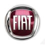 Emblema Logo Marca Fiat Redondo Uno Palio Siena Strada Weekend 2004 a 2016 Grade Vermelho