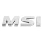 Emblema MSI Pequeno Gol Voyage Polo Fox 2008 a 2020 Cromado