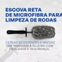 Escova Microfibra Para Limpeza De Rodas - VONIXX