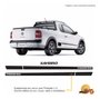 Faixa Lateral Porta Saveiro Trooper G5 2008 a 2013 Preto