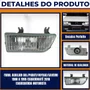 Farol Auxiliar Gol/Parati/Voyage/Saveiro 1988 a 1995 Esquerdo
