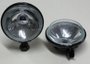 Farol Auxiliar Milha Redondo 100MM Par Lente Vidro