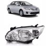 Farol Corolla 2012 a 2014 Máscara Cromada Esquerdo Motorista TYC