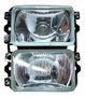 Farol F1000 F4000 1975 Até 1992 Lente Vidro Carcaça Aço Foco Duplo Direito Passageiro