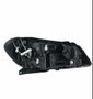 Farol Gol Saveiro Voyage G7 2016 a 2018 Máscara Negra Friso Cromado Foco Simples Esquerdo Motorista TYC
