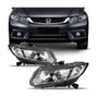 Farol Honda Civic 2012 a 2016 Mascara Cromado Lado Direito
