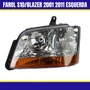 Farol S10/Blazer 2001 A 2011 Pisca Ambar Esquerda