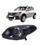 Farol Sandero 2012 a 2014 Mascara Negra Esquerdo