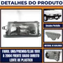 Farol Uno/Premio/Elba Frente Baixo Direito Lente De Plastico