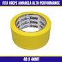 Fita Crepe Amarela Alta Performance 48MM X 40MT