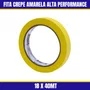 Fita Crepe Amarela Alta Perfotmance 18 X 40