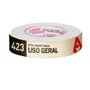 Fita Crepe Automotiva Branca UG 18mm x 50m