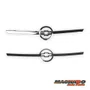 Friso Grade Dianteira Astra 2003 a 2008 Cromada Superior