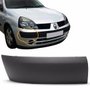Friso Parachoque Dianteiro Clio 2003 a 2005 Preto Direito