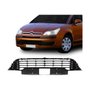 Grade Dianteira Parachoque C4 Pallas Hatch 2008 a 2010 Preto Central