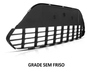 Grade Dianteira Parachoque Focus 2008 a 2012 Preto Central