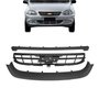 Grade Dianteira Radiador Corsa Classic 2008 a 2010 Preto Com 3 Peças