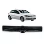 Grade Dianteira Radiador Gol Voyage Saveiro G6 2013 a 2016 Preta Com Friso Cromado