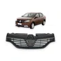 Grade Dianteira Radiador Sandero 2015 a 2019 Logan 2014 a 2019 Preto Friso Cromado