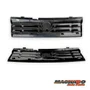 Grade Dianteira Radiador Uno Fiorino 2004 a 2008 Preto