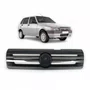 Grade Dianteiro Radiador Uno Fiorino Fire 06 a 13 Preto Com Friso Cromado 