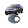 Grade Milha Parachoque Dianteiro 207 2010 a 2016 Com Furo Preto Esquerdo Motorista