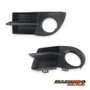 Grade Milha Parachoque Dianteiro Clio 2005 a 2012 Com Furo Preto Esquerdo