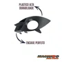 Grade Milha Parachoque Dianteiro Clio 2005 a 2012 Com Furo Preto Esquerdo