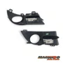Grade Milha Parachoque Dianteiro Clio 2005 a 2012 Com Furo Preto Esquerdo