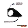 Grade Milha Parachoque Dianteiro Corolla 2008 a 2011 Com Furo Preto Direito