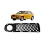 Grade Milha Parachoque Dianteiro Gol Parati Saveiro G3 00 a 02 Com Furo Preto Direito