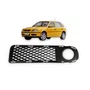 Grade Milha Parachoque Dianteiro Gol Parati Saveiro G3 00 a 02 Com Furo Preto Esquerdo