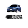 Grade Milha Parachoque Dianteiro Gol Parati Saveiro G3 00 a 02 Sem Furo Preto Esquerdo