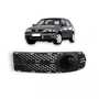 Grade Milha Parachoque Dianteiro Gol Parati Saveiro G3 02 a 05 Sem Furo Preto Direito