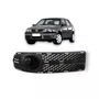 Grade Milha Parachoque Dianteiro Gol Parati Saveiro G3 02 a 05 Sem Furo Preto Esquerdo
