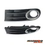 Grade Milha Parachoque Dianteiro Gol Saveiro Voyage G5 2008 a 2013 Com Furo Arco Cromado  Direito
