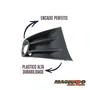 Grade Milha Parachoque Dianteiro Gol Saveiro Voyage G5 2008 a 2013 Com Furo Preto Direito