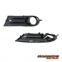Grade Milha Parachoque Dianteiro Gol Saveiro Voyage G5 2008 a 2013 Com Furo Preto Direito