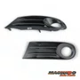 Grade Milha Parachoque Dianteiro Gol Saveiro Voyage G5 2008 a 2013 Com Furo Preto Esquerdo