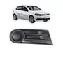 Grade Milha Parachoque Dianteiro Gol Saveiro Voyage G5 2008 a 2013 Sem Furo Preto Direito