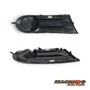 Grade Milha Parachoque Dianteiro Gol Saveiro Voyage G5 2008 a 2013 Sem Furo Preto Esquerdo